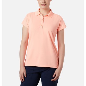 Columbia PFG Innisfree Short Sleeve, Polo Rosas Para Mujer | 149573-GIQ